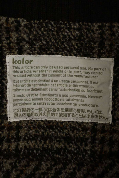 kolor Studded Wool Blouson Brown Size M
