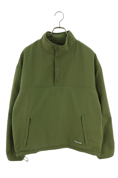 SUPREME Polartec Reversible Fleece Pullover Khaki Size L