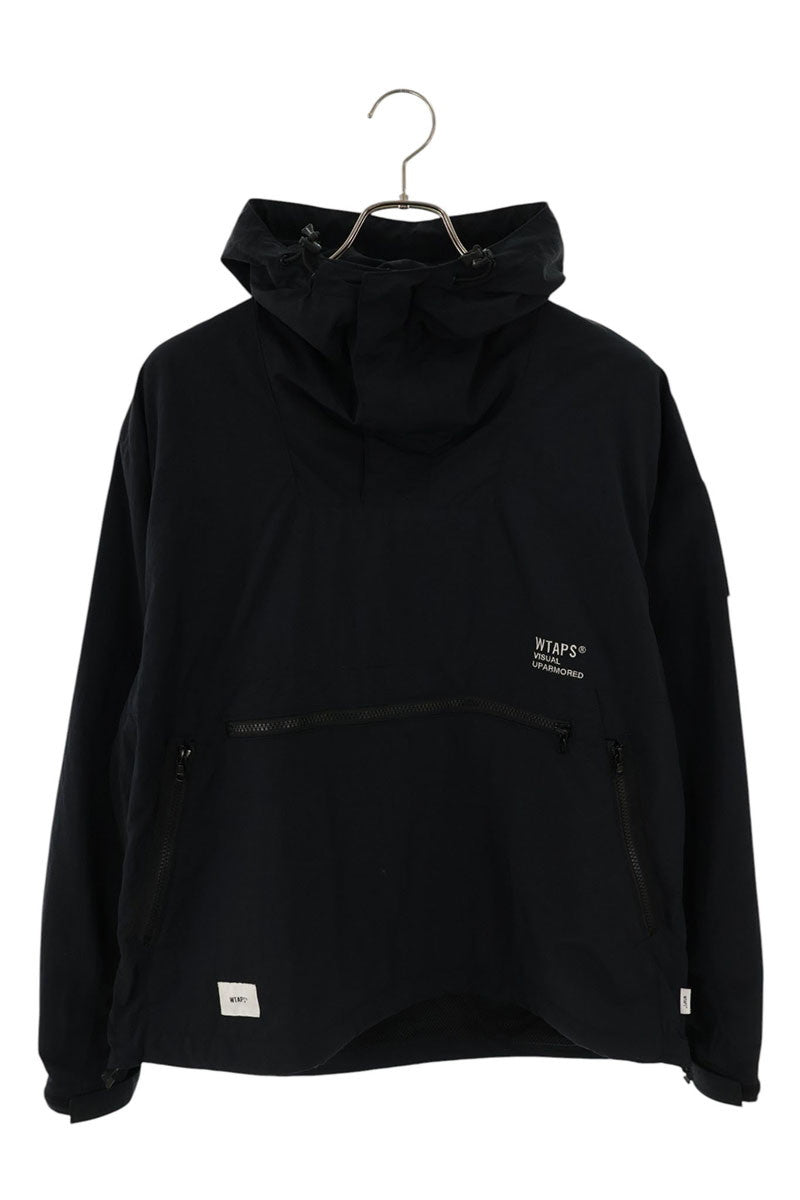 WTAPS 22AW Nylon Anorak Parka Jacket Black Size S