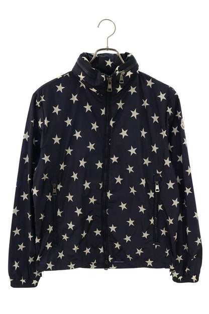 MONCLER Patterned Nylon Blouson Packable Hood Multi Size S