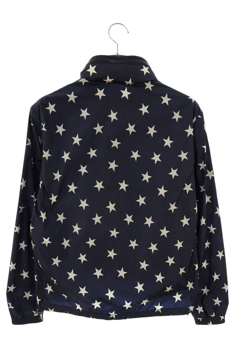 MONCLER Patterned Nylon Blouson Packable Hood Multi Size S