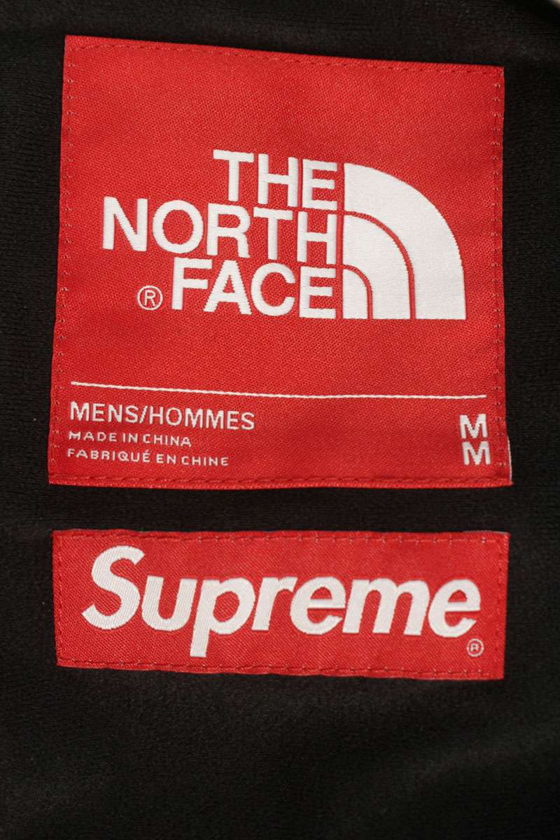 SUPREME 21AW Bleached Denim Print Mountain Jacket Size M