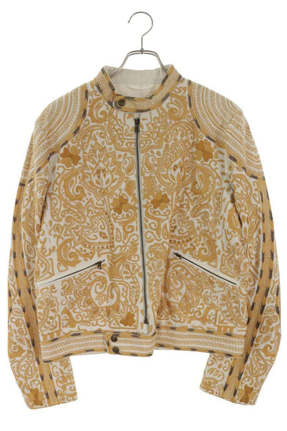 DRIES VAN NOTEN Embroidered Zip Jacket Multi Size S
