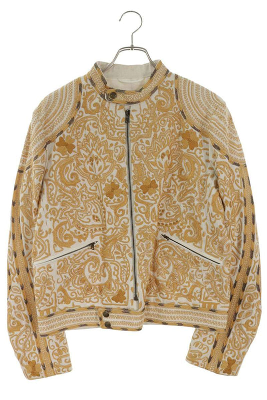 DRIES VAN NOTEN Embroidered Zip Jacket Multi Size S