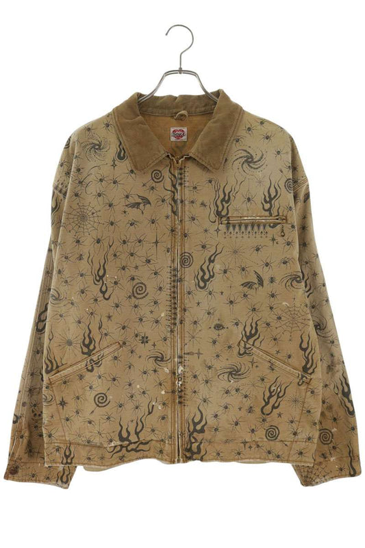 SAINT MICHAEL 25SS Dr. Woo Tattoo Detroit Jacket Size XL