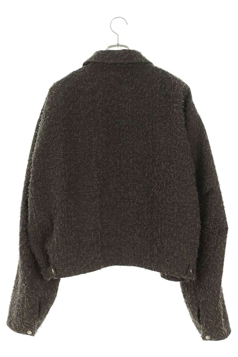 FILTH Flying Hair Workers Zip Jacket Gray Size M