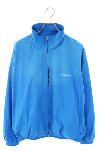 ACNE STUDIOS Logo Zip Jacket Blue Size S