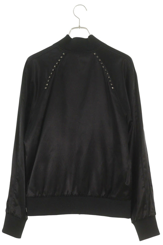 VALENTINO Rockstud Bomber Blouson Black Size S