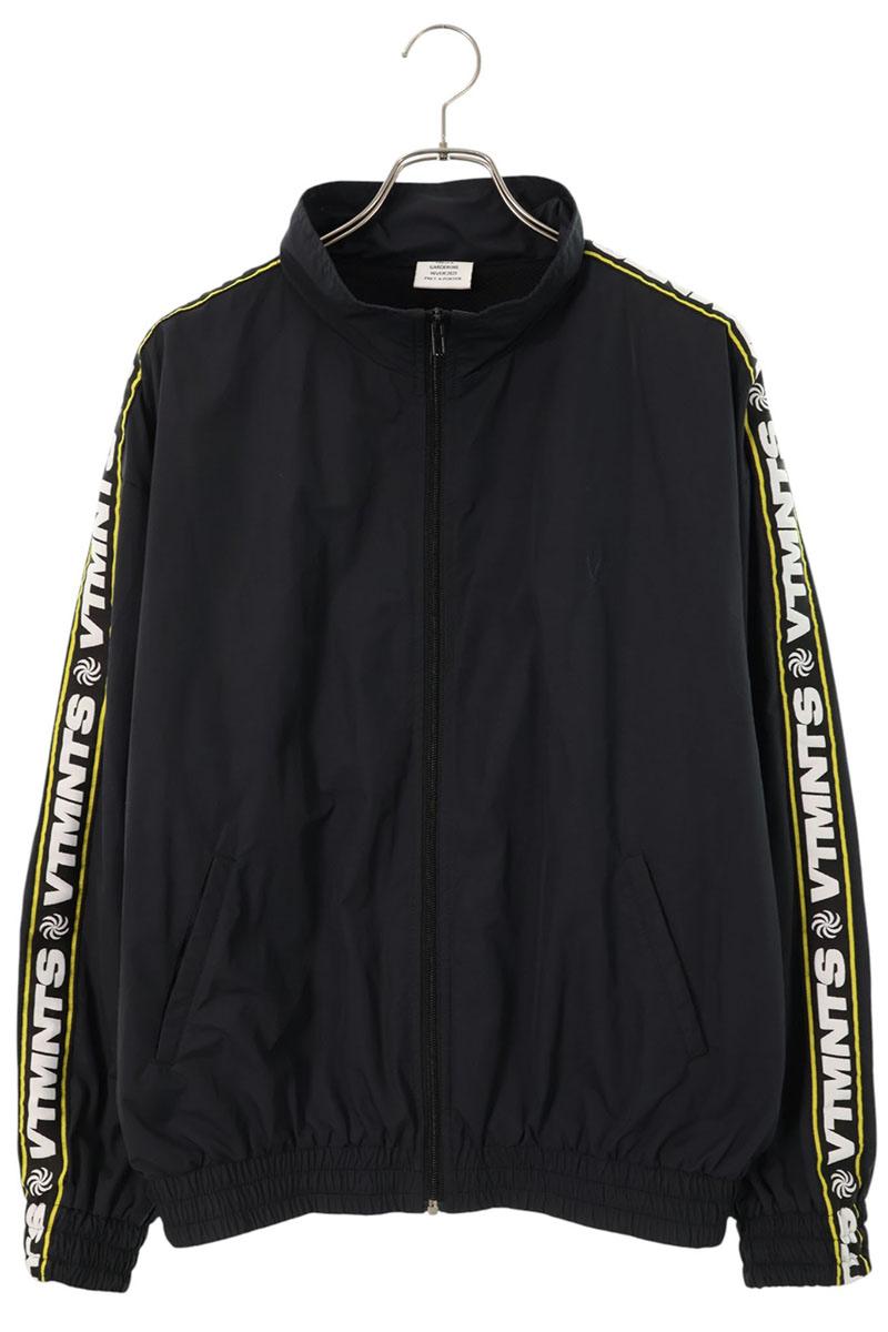 VETEMENTS 20AW Side Tape Logo Nylon Track Jacket Size S