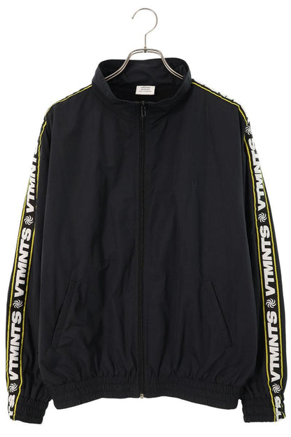 VETEMENTS 20AW Side Tape Logo Nylon Track Jacket Size S