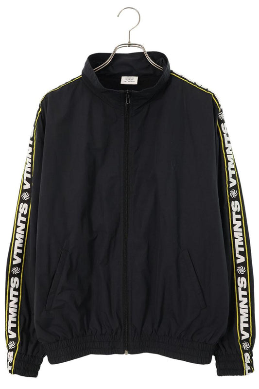 VETEMENTS 20AW Side Tape Logo Nylon Track Jacket Size S