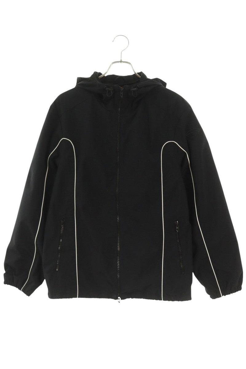 DIESEL Hooded Nylon Blouson Black Size S