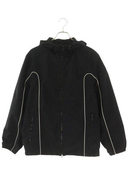 DIESEL Hooded Nylon Blouson Black Size S