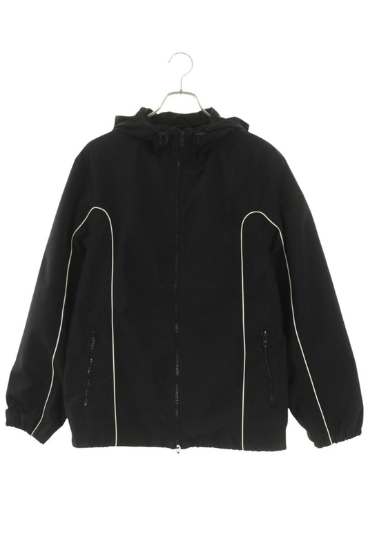 DIESEL Hooded Nylon Blouson Black Size S