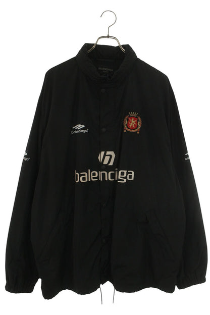 BALENCIAGA Packable Polyester Track Jacket Black Size S