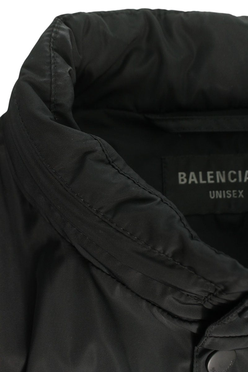 BALENCIAGA Packable Polyester Track Jacket Black Size S