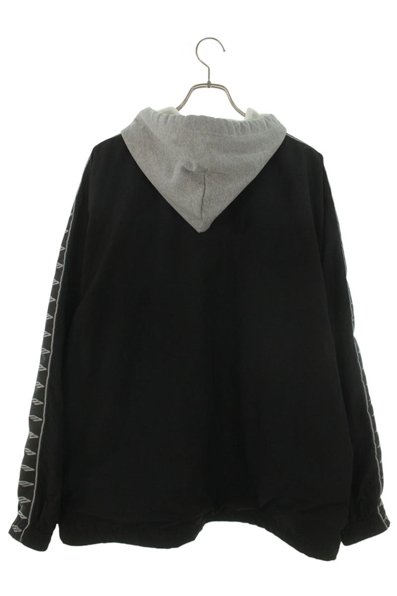 BALENCIAGA Cotton Nylon Stripe Tracksuit Jacket Size XS