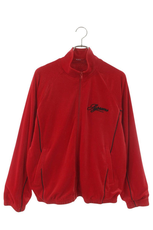 SUPREME 26SS Velour Mesh Track Jacket Red Size M