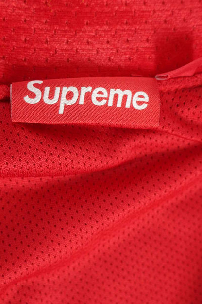 SUPREME 26SS Velour Mesh Track Jacket Red Size M