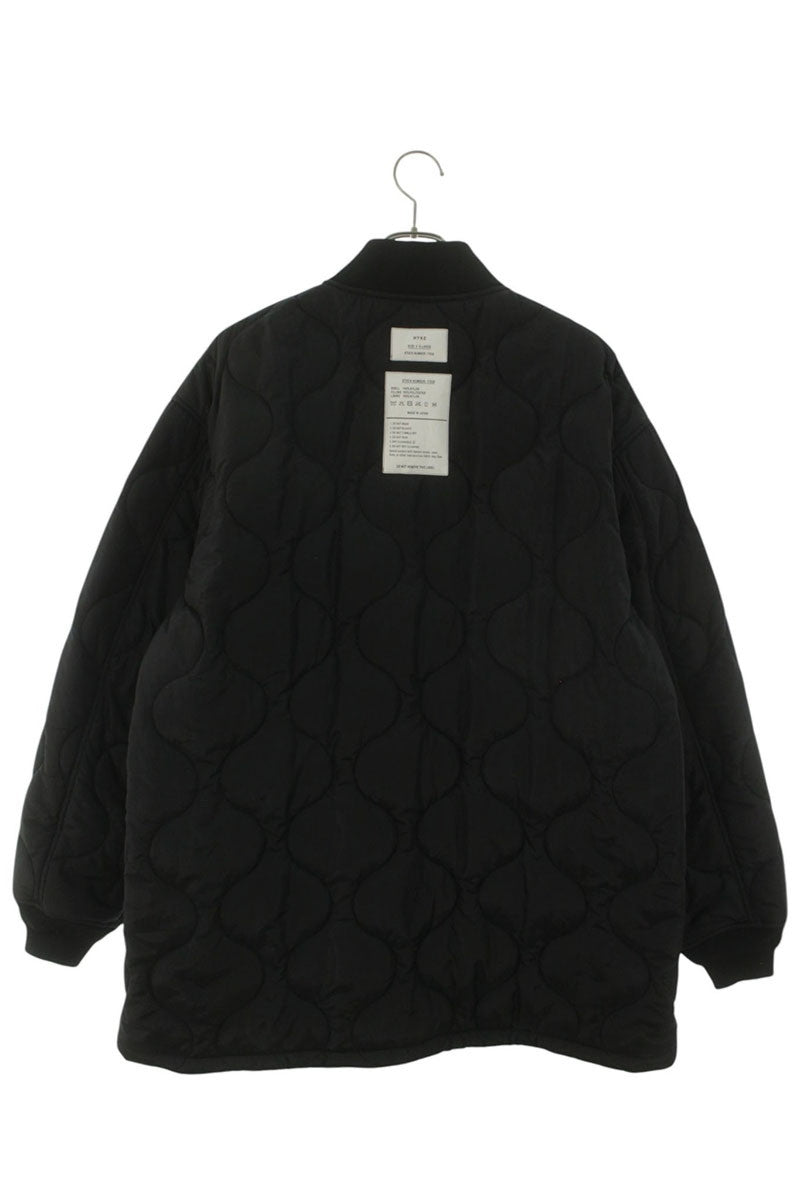 HYKE 25AW Quilted Nylon Liner Jacket Black Size XL