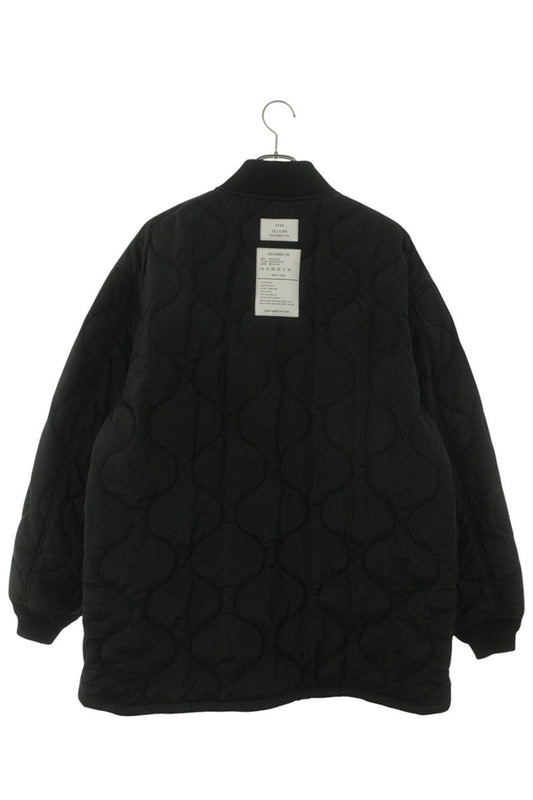 HYKE 25AW Quilted Nylon Liner Jacket Black Size XL