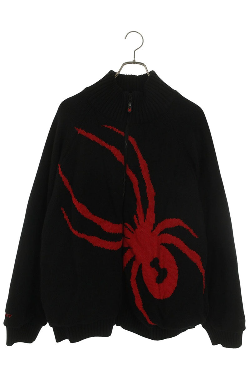 SUPREME 24AW Spyder WINDSTOPPER Zip Sweater Black Size XL