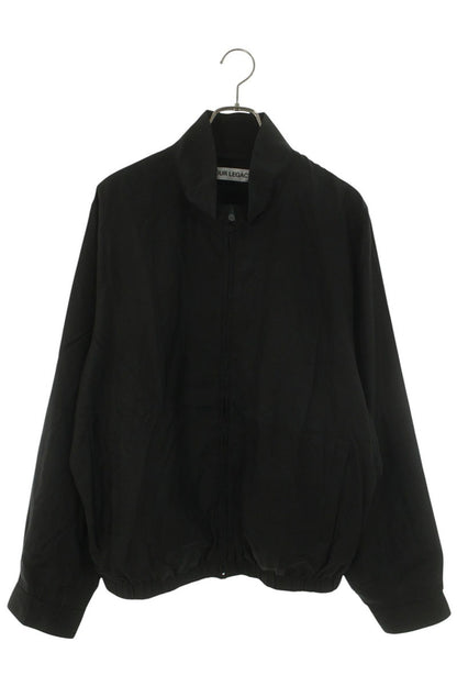 OUR LEGACY 26SS Cupro Cotton Zip Casino Jacket Black Size M