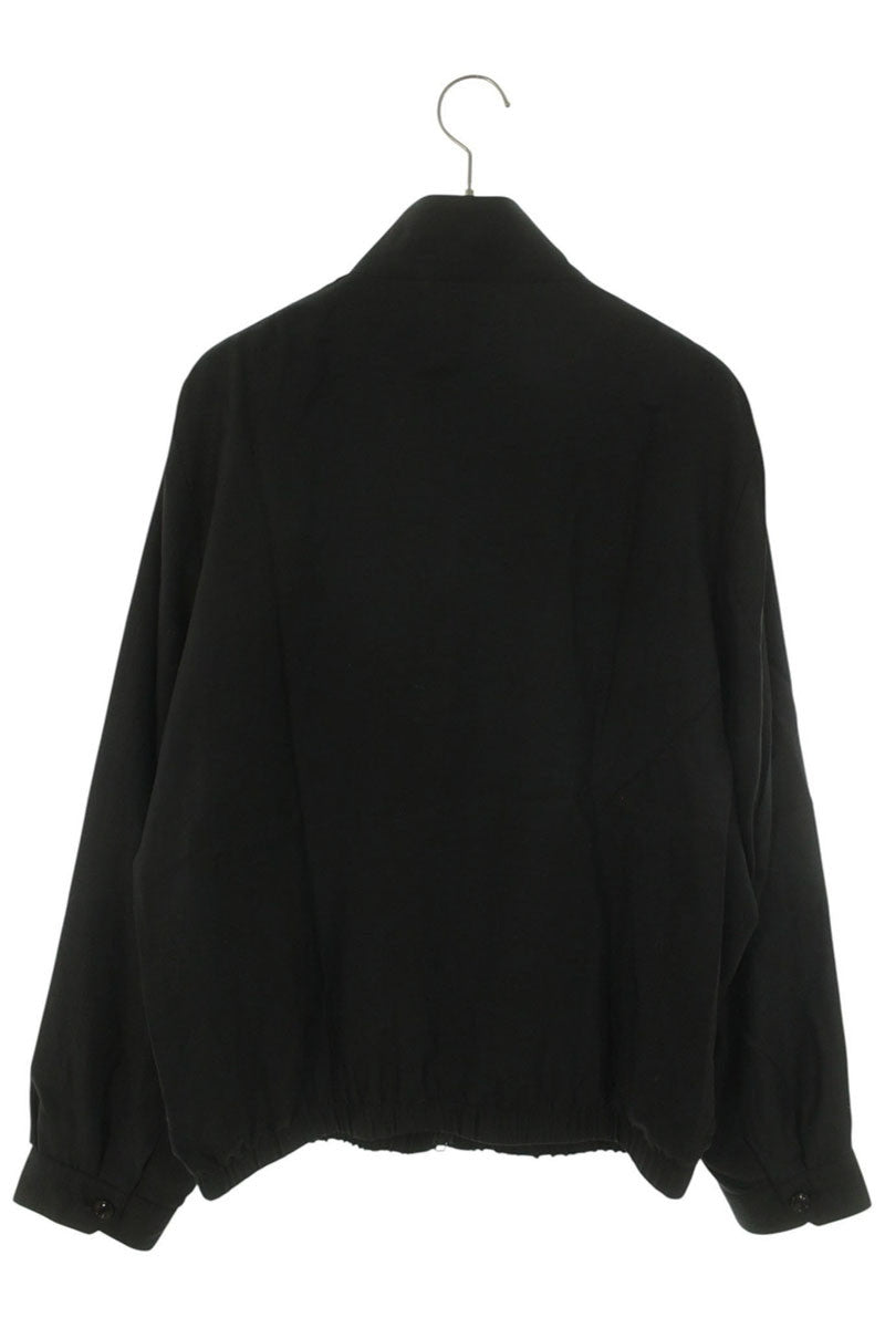 OUR LEGACY 26SS Cupro Cotton Zip Casino Jacket Black Size M