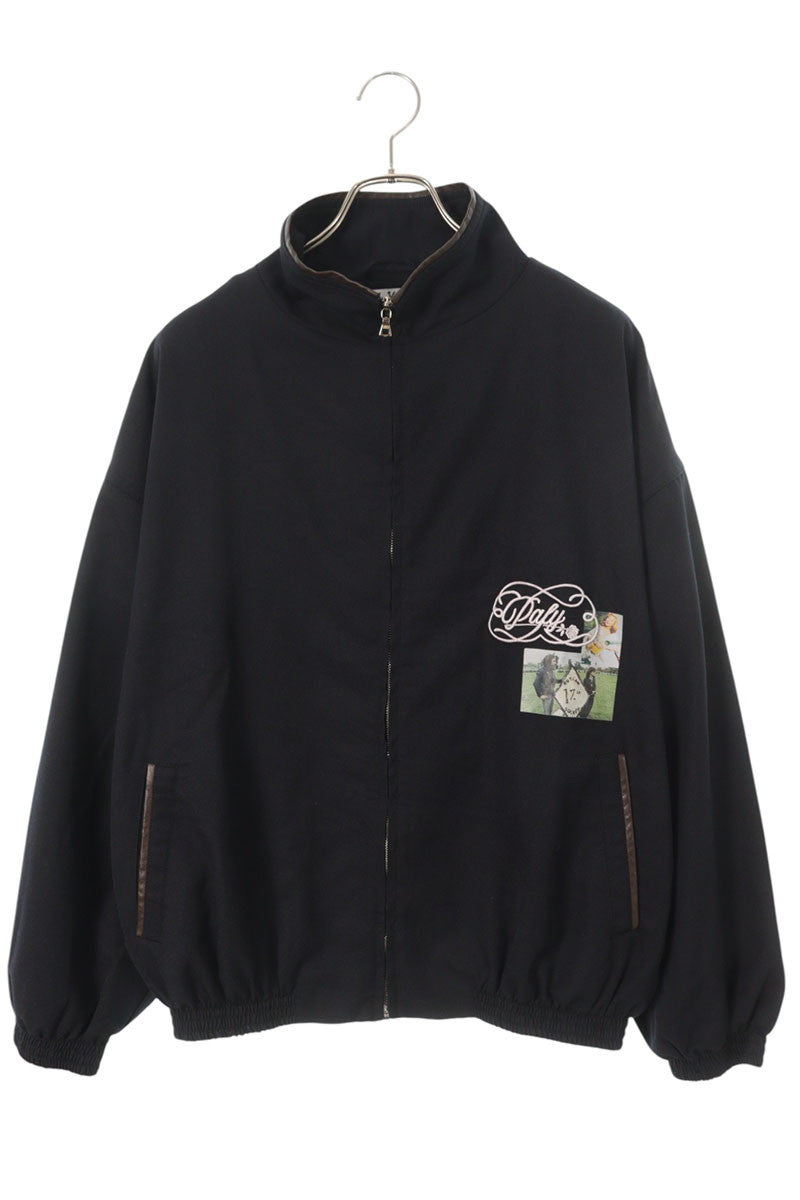 Paly Hollywood 26SS Wool Blend Track Jacket Black Size M