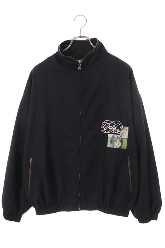 Paly Hollywood 26SS Wool Blend Track Jacket Black Size M