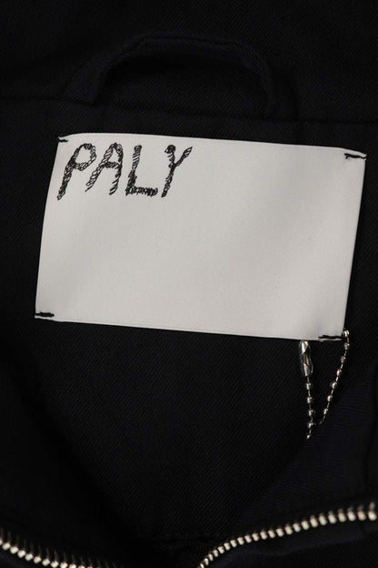 Paly Hollywood 26SS Wool Blend Track Jacket Black Size M