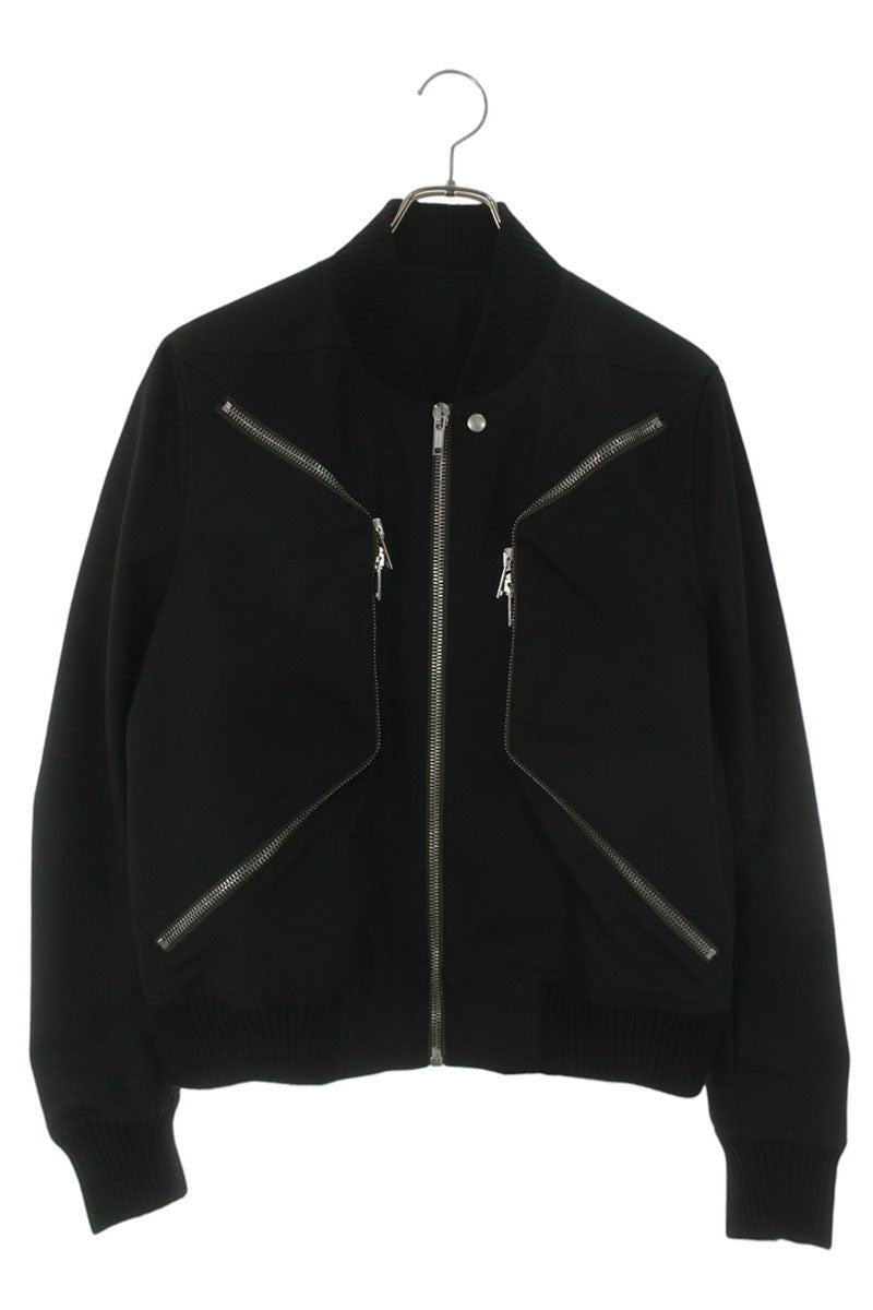 Rick Owens 26SS DU Heiser Flight Jacket Black Size M