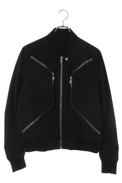 Rick Owens 26SS DU Heiser Flight Jacket Black Size M