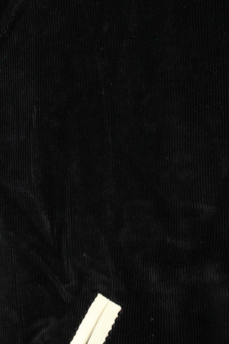SAINT LAURENT PARIS Corduroy Teddy Blouson Black Size 50