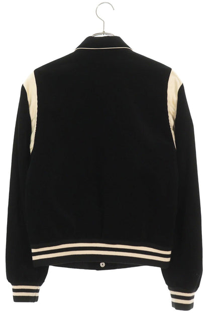 CELINE Corduroy Teddy Blouson Black Size M