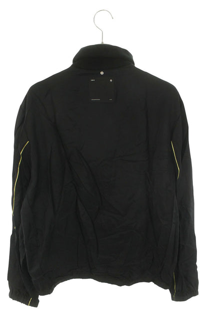 OAMC Rayon High-Neck Zip Blouson Black/Yellow Size L