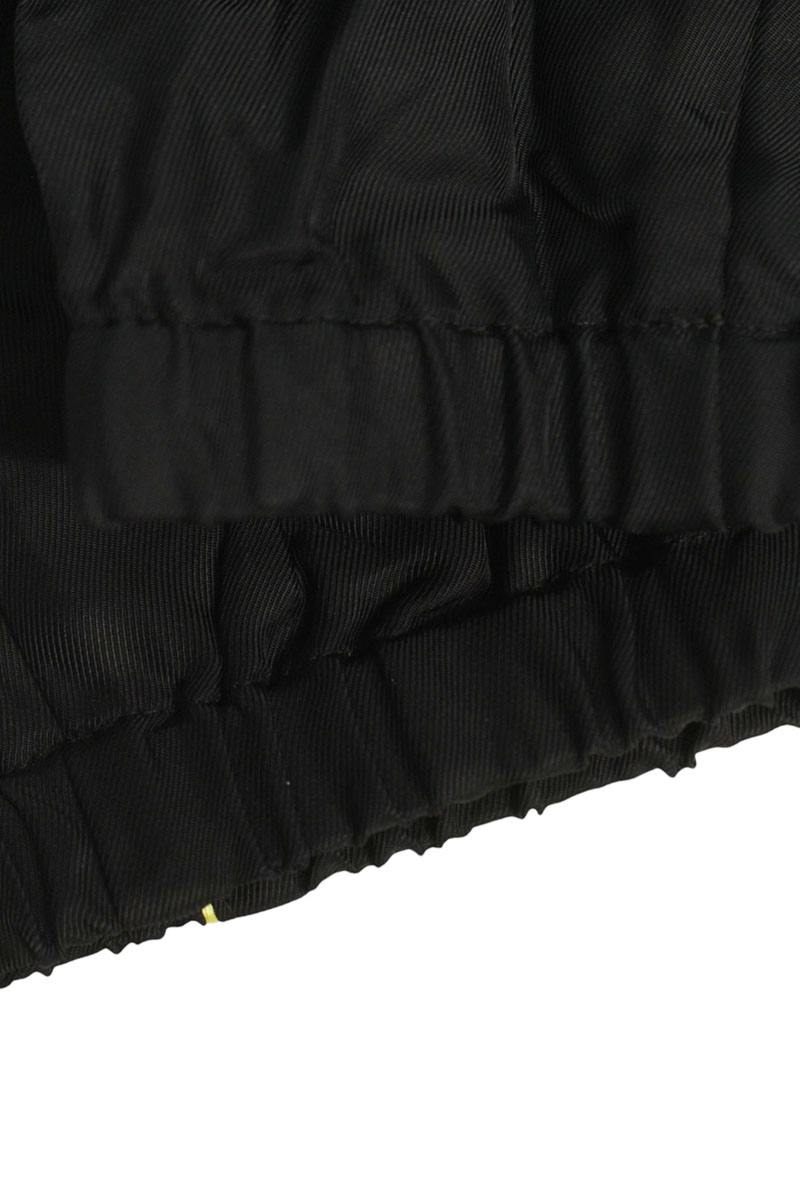 OAMC Rayon High-Neck Zip Blouson Black/Yellow Size L