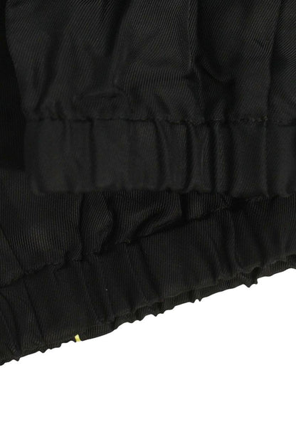 OAMC Rayon High-Neck Zip Blouson Black/Yellow Size L