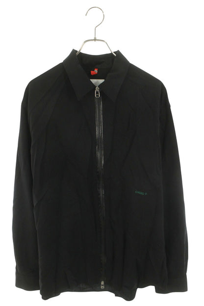 OAMC DISC SHIRT Wool Zip Blouson Black Size L