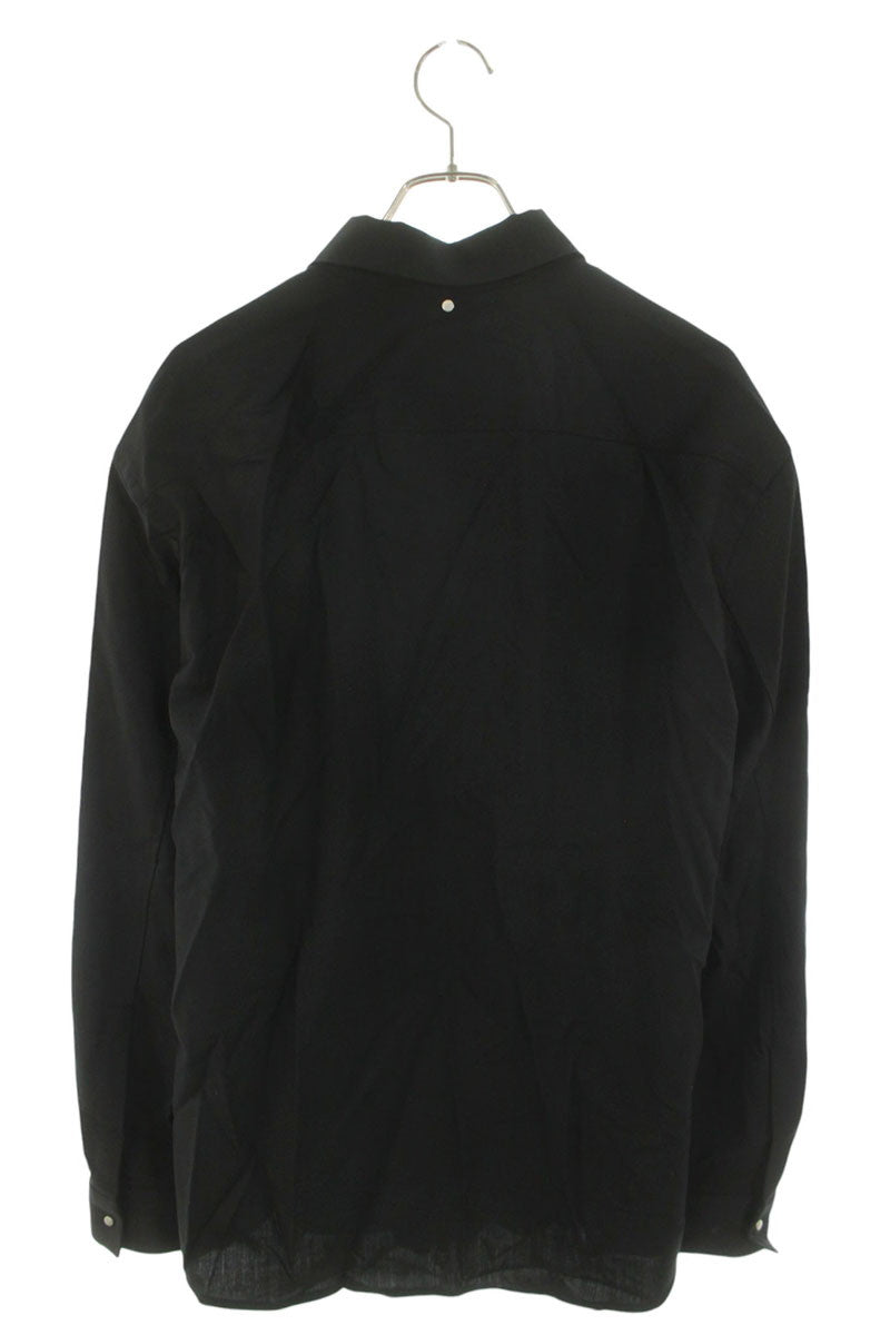 OAMC DISC SHIRT Wool Zip Blouson Black Size L