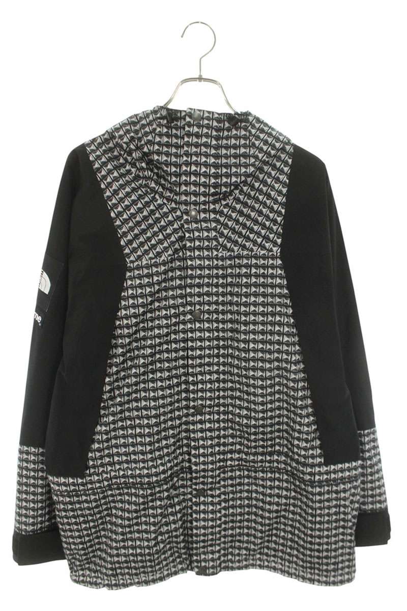 SUPREME Studded Mountain Light Jacket Black/Gray Size XL