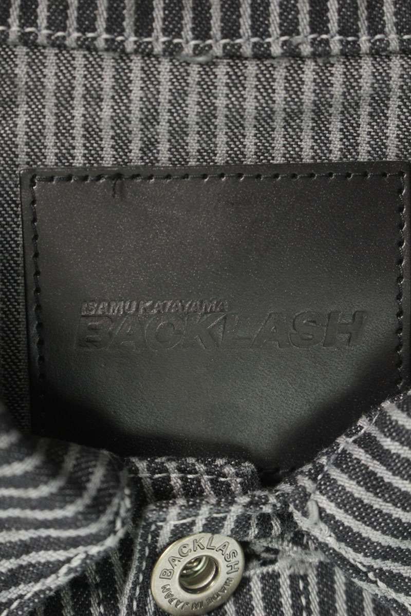 ISAMUKATAYAMA BACKLASH Bleached Hickory Stripe 1st Size L