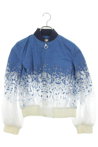 ANREALAGE Transparent Panel Blouson Blue/White Size 38