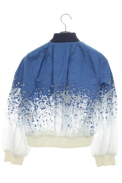 ANREALAGE Transparent Panel Blouson Blue/White Size 38