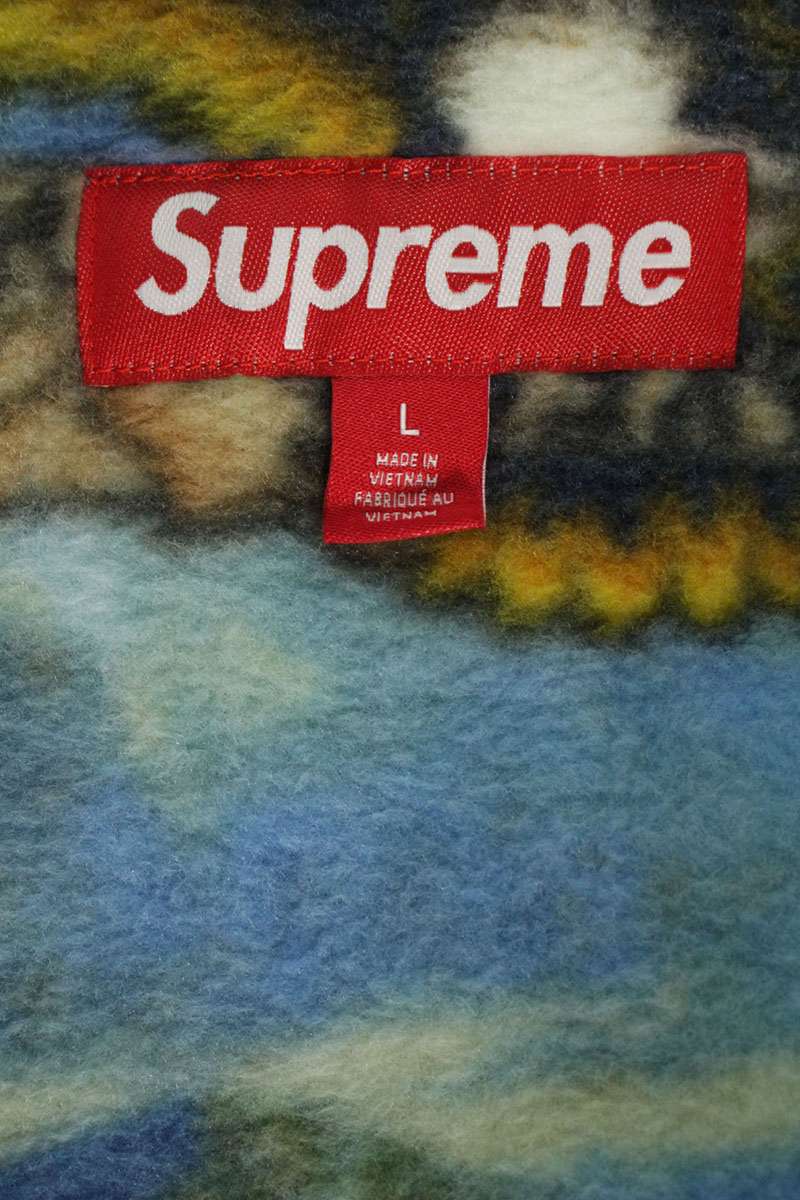 SUPREME 25AW ANTIHERO Fleece Jacket Blue Size L