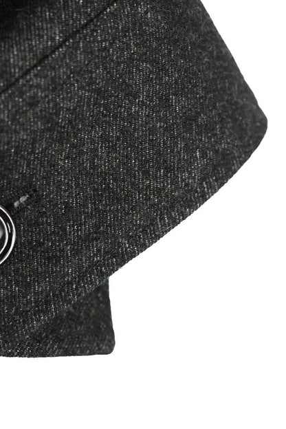 LEMAIRE Button Pocket Wool Blouson Dark Gray Size S