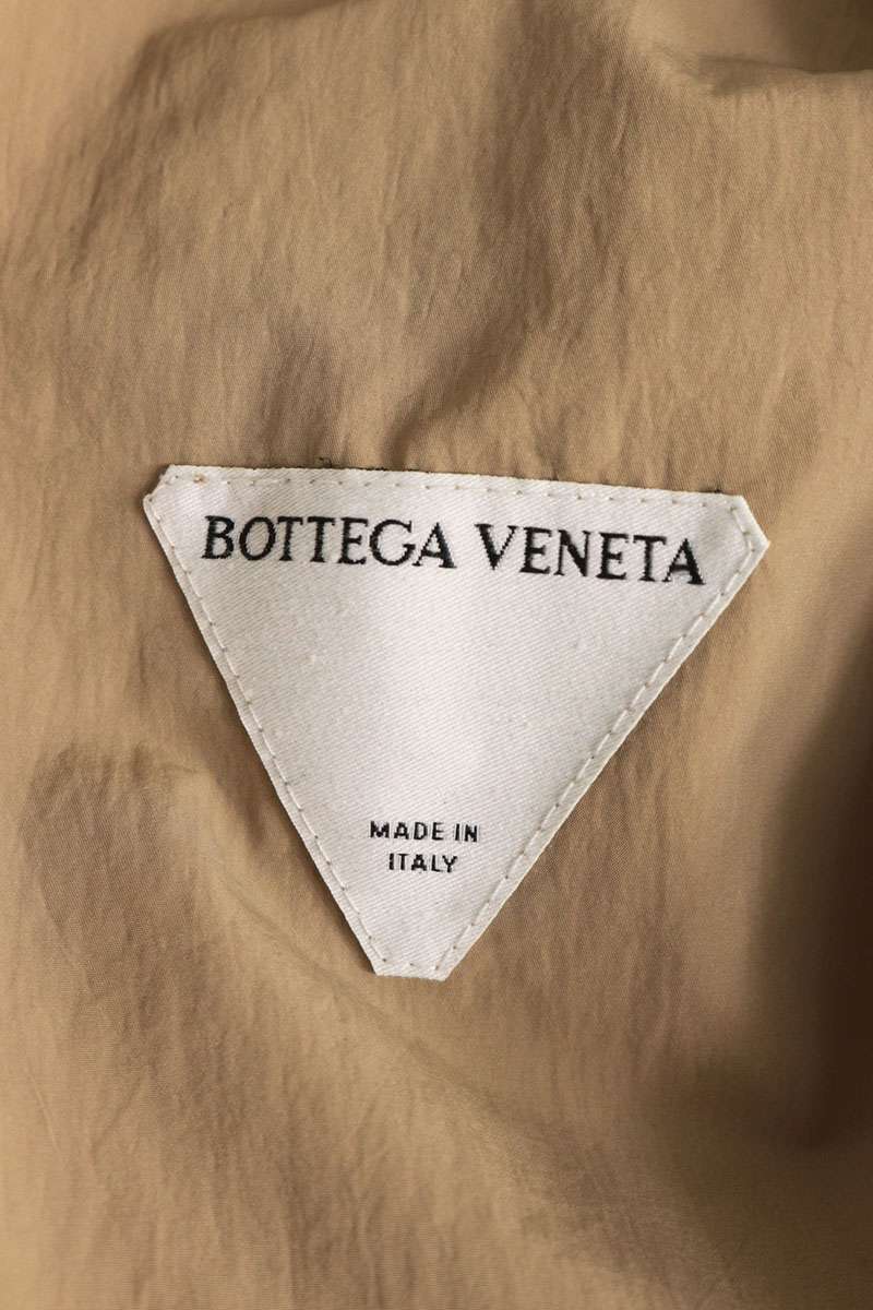 BOTTEGA VENETA Tech Nylon Packable Hood Blouson Beige Size L
