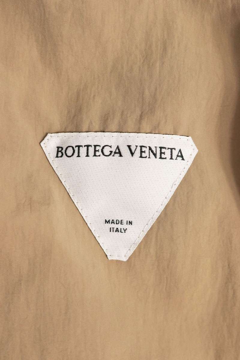 BOTTEGA VENETA Tech Nylon Packable Hood Blouson Beige Size M
