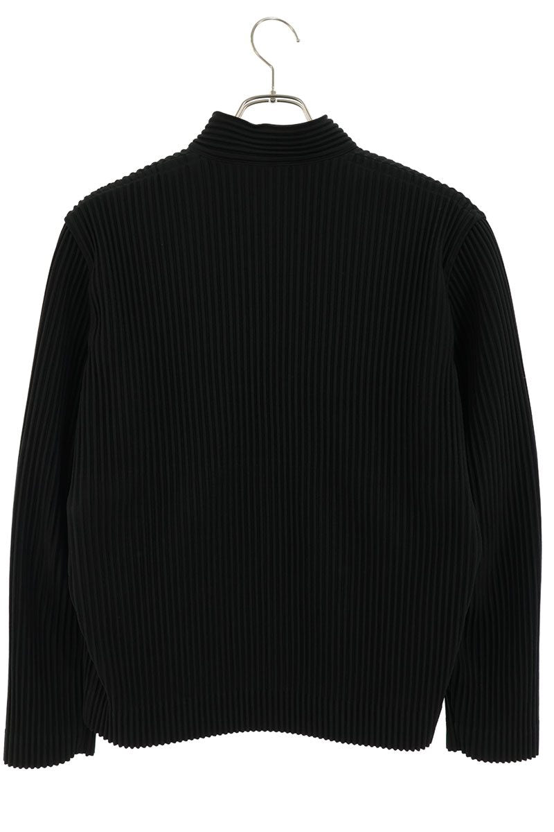 HOMME PLISSE ISSEY MIYAKE Stand Collar Zip Jacket Size 2