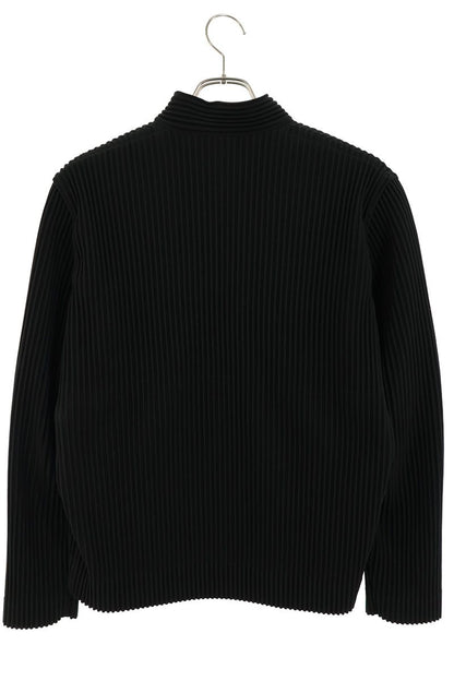 HOMME PLISSE ISSEY MIYAKE Stand Collar Zip Jacket Size 2